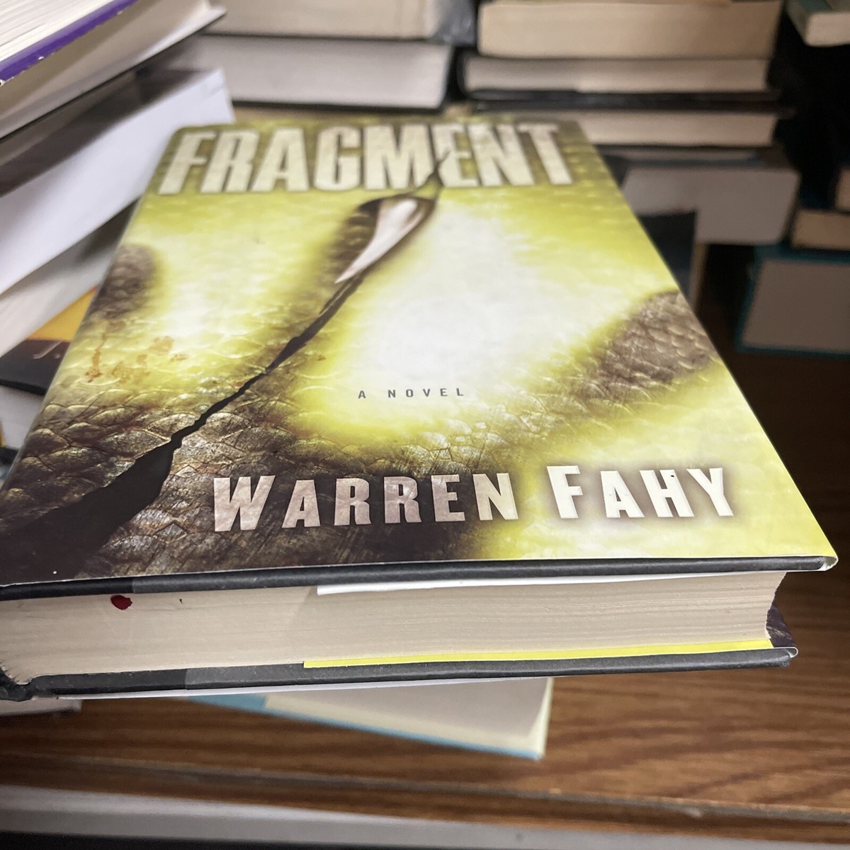 Fragment by Warren Fahy (2009, Hardcover / Hardcover 