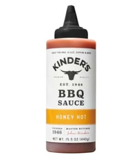 Kinder's BBQ Sauce, Honey Hot 2 PACK