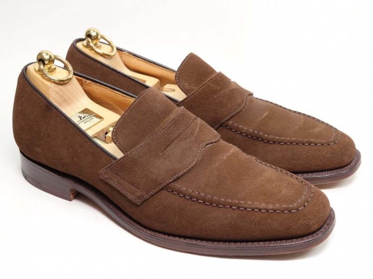 Church's Dark Brown Suede Church Loafers Size UK6.5 US7.5 Church's Dark Brown Suede Church Loafers Size UK6.5 US7.5