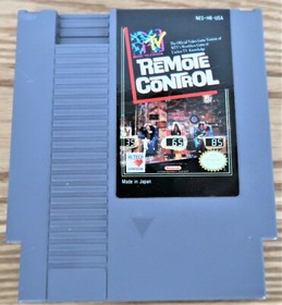 MTV Remote Control Original Nintendo Entertainment System NES 1985 Cartridge