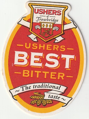 BIERMATTE - USHERS BRAUEREI - BEST BITTER - (Katnr. 052) - (1997)
