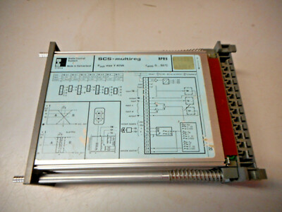 SCS-multireg RPR9 Stäfa Control System Nr. 2