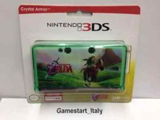 NINTENDO 3DS ZELDA OCARINA OF TIME CRYSTAL ARMOR CASE NEW RARE GREEN