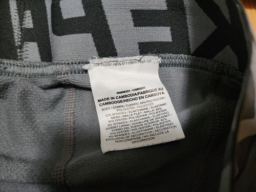 Nike Pro Dri-Fit Men Sz S Gray Compression Training Tights Gym Sports 659806-065 - Picture 9 of 11