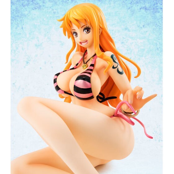 One Piece Portrait.Of.Pirates LIMITED EDITION Nami Ver.BB Pink
