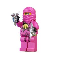 MOC Lego Minifig Figurine: Ninjago Zane Fast Shipping