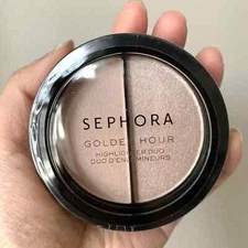 SEPHORA COLLECTION Golden Hour Highlighter Duo ~ 02 DAYBREAK ~ Full Size, SEALED