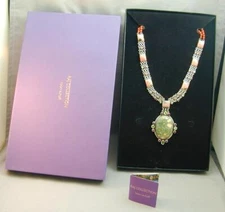 Nicky Butler RAJ COLLECTION Multi Gemstone Drop Necklace 50/300 NIB