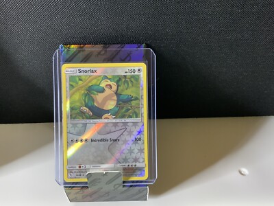 Snorlax REVERSE HOLO RARE 50/68 Hidden Fates Pokemon TCG Card Near Mint |  eBay