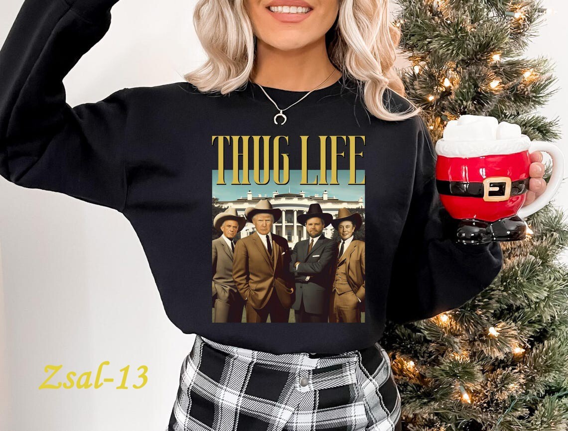 Thug Life MAGA Trump Sweatshirt T28835