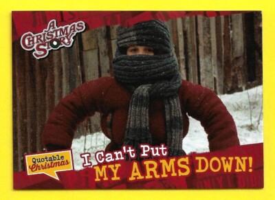 2024 Cryptozoic A Christmas Story Marquee Quotable QC-5 I Can t Put My Arms Down