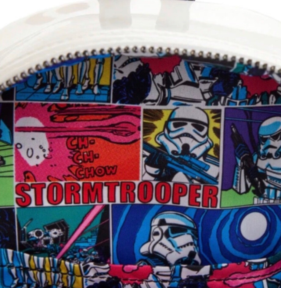Loungefly Star Wars Stormtrooper Lenticular Cosplay Mini  display picture 1