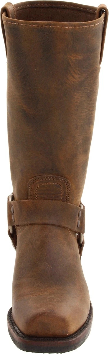 The Frye Company Womens Tan Harness 12R Size 10 Oiled Leather