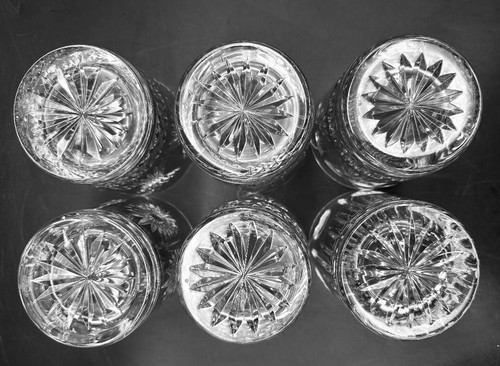 Set of 6 Waterford 5 Toasts Double Old Fashioned Millennium Series Cocktail Glas - Picture 4 of 5