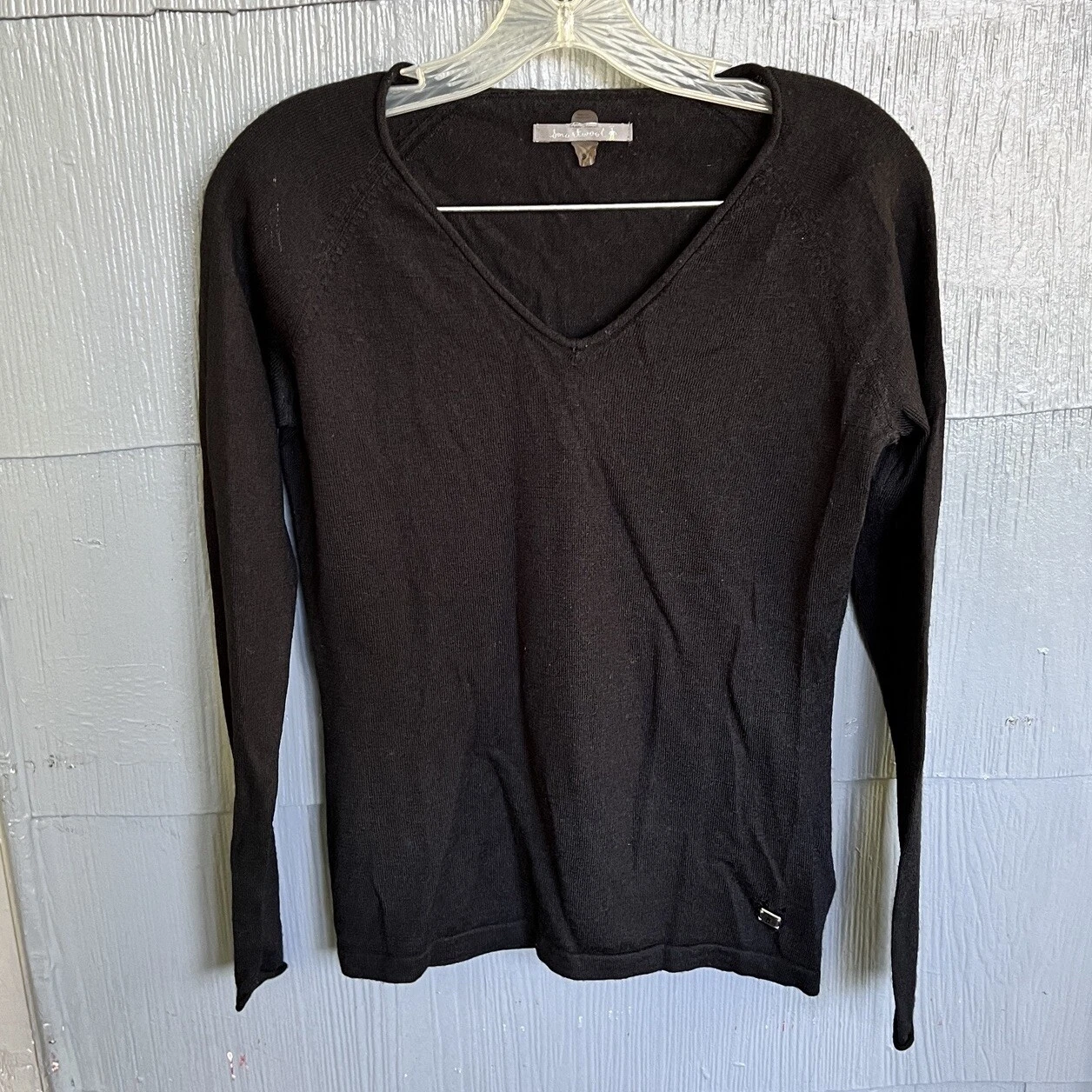 smartwool lightweight merino wool blend v neck sweater