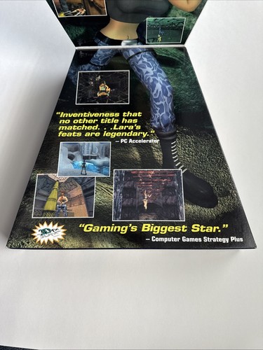 Tomb Raider III 3 Adventures Of Lara Croft (1998) Trapezoid Big Box PC Sealed - Picture 6 of 11