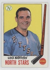 1969-70 Topps Leo Boivin (Wearing Piattsburgh Penguins Sweater) #122 HOF 6o3