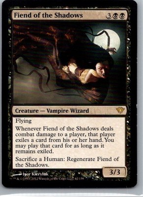 #62 Fiend of the Shadows Dark Ascension Rare