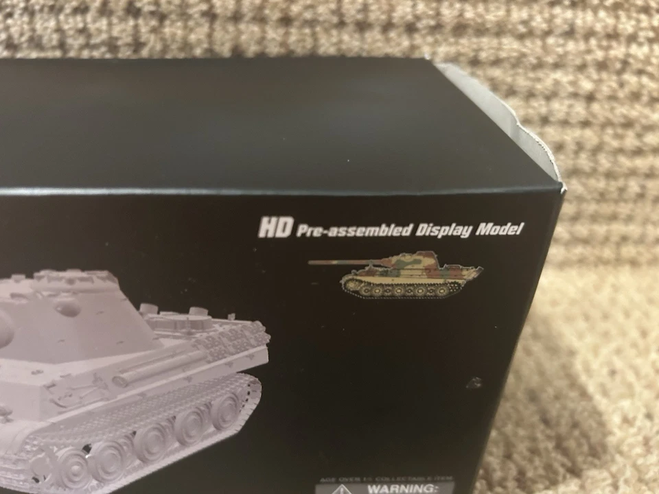 Dragon Neo 1:72 German Panther Ausf F Sd.Kfz. 171, Berlin Germany 1945 No. 63216 - Image 3 of 4