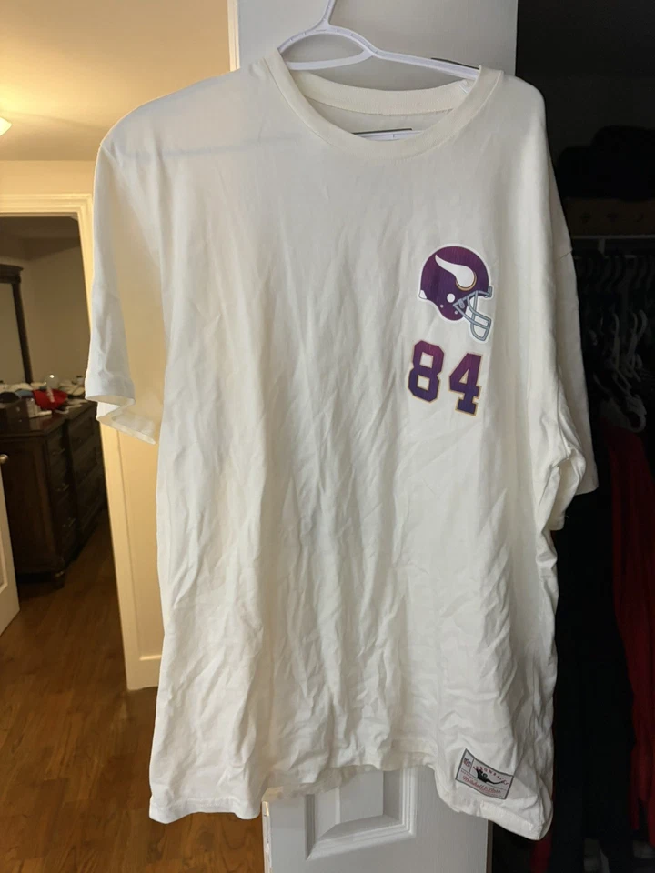 Белая рубашка Mitchell & Ness Randy Moss Thanksgiving Day 1998 размер XL X-Large - Изображение 2 из 4