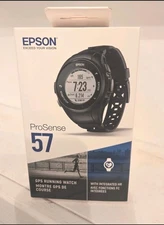 Epson ProSense 57 GPS Running Watch Multisport Digital View iPhone/Android NEW