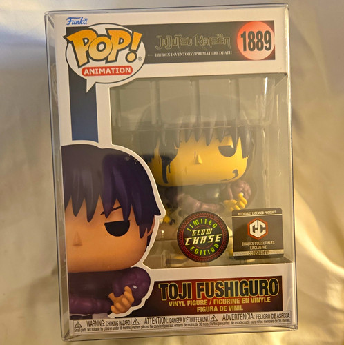 Funko Toji Fushiguro Jujutsu Kaisen #1889 Chase With Soft Protector