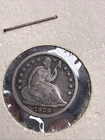 1838 Seated Liberty Half Dime