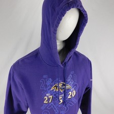 Baltimore Ravens Reebok Team Appeal Men Purple Hoodie 2005 Rice Reed Flcco Sz L