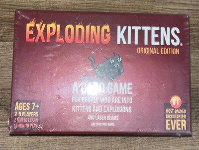 New Factory Sealed Exploding Kittens Original Edition Card Game BRAND NEW