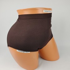 NWT LANE BRYANT CACIQUE COTTON FULL BRIEF PANTY PLUS 22/24 SOLID BROWN CHOCOLATE