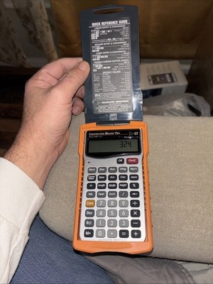 Calculated Industries Construction Master Pro 4065 Scientific Calculator #louis
