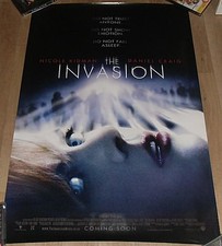 Nicole Kidman Invasion Double-Sided US Theatrical Movie Poster 68x101cm Used qqc