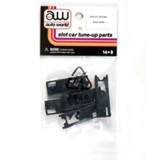 NEW Auto World XTraction Chassis Gear Plate 6PK Ho Slot Car PSCXT-002
