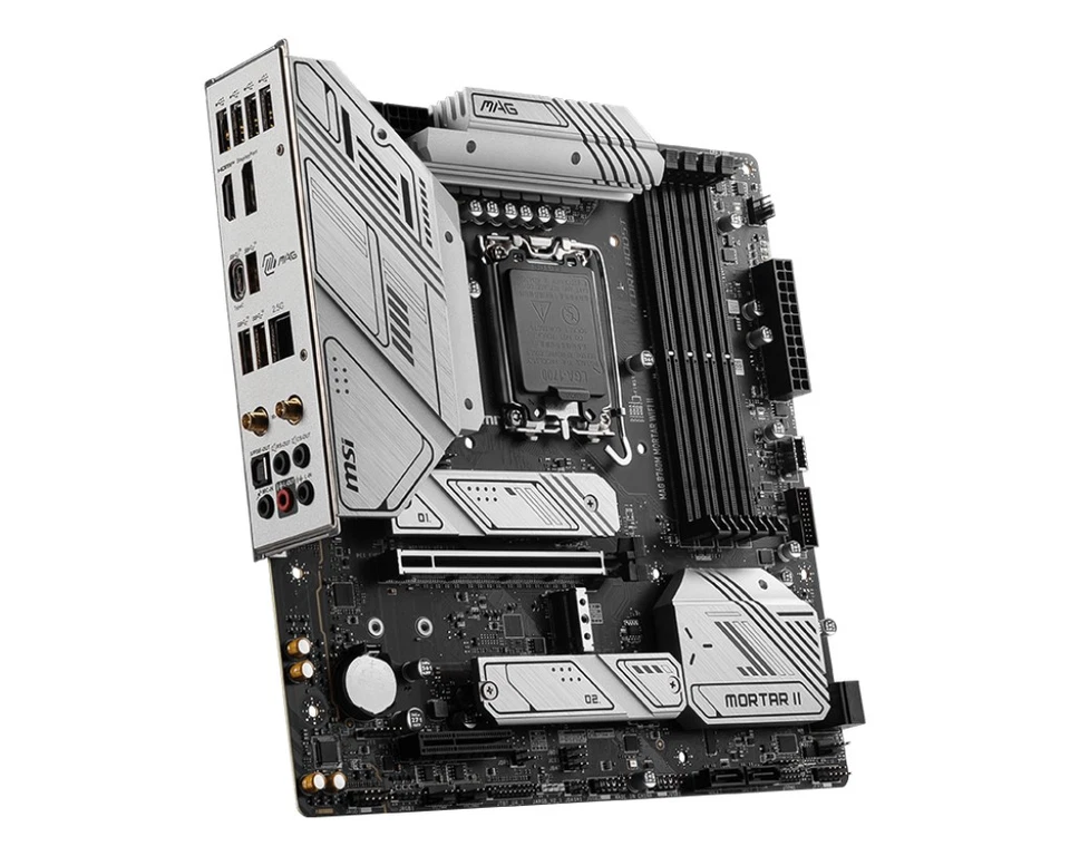 MSI MAG B760M MORTAR WIFI II Intel B760 LGA 1700 micro ATX DDR5 256GB Wi-Fi 6 2. - Imagen 3 de 4