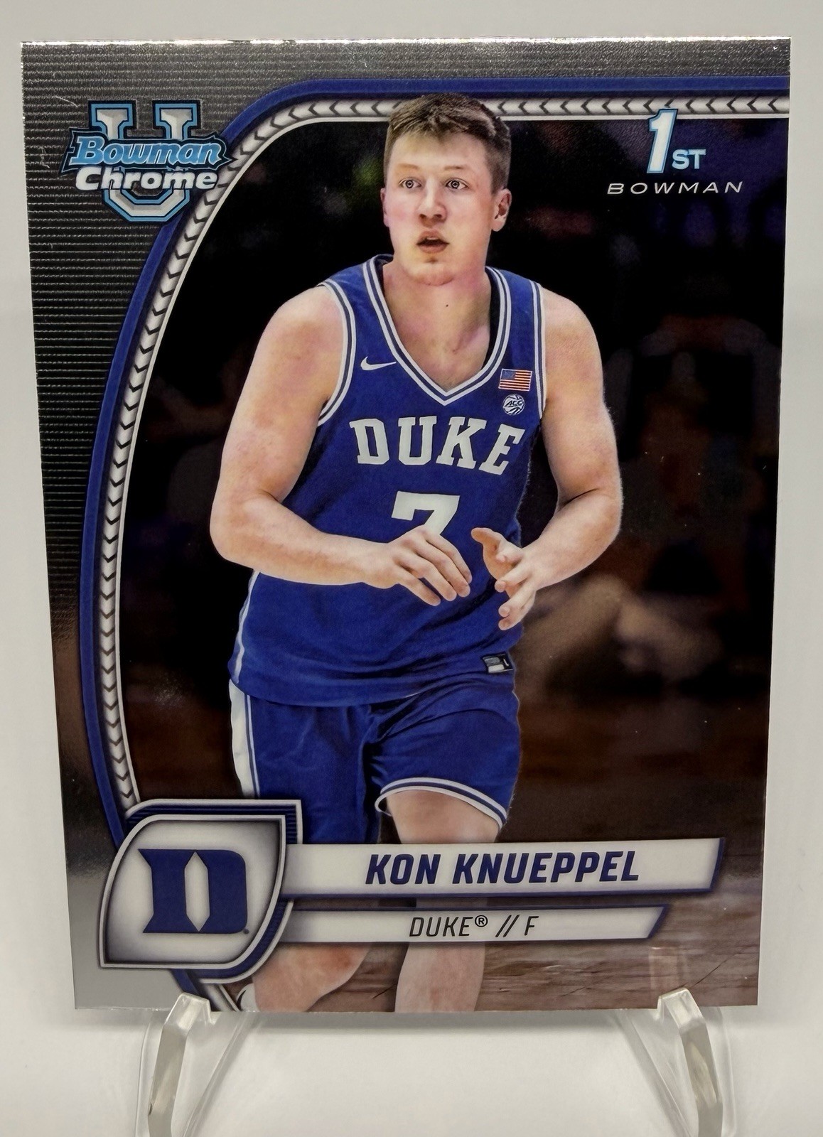 2024-25 Bowman University Chrome - Kon Knueppel #48 (RC) 1st Bowman Chrome RC!