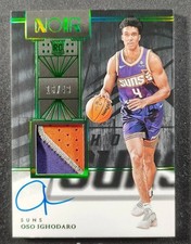 Oso Ighodaro 2024-25 Panini Noir Rookie Patch Auto 16/49 #358