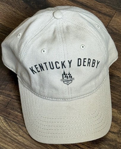 Kentucky Derby Cap - 144th Running - Tan, One Size Adjustable Cap Otto