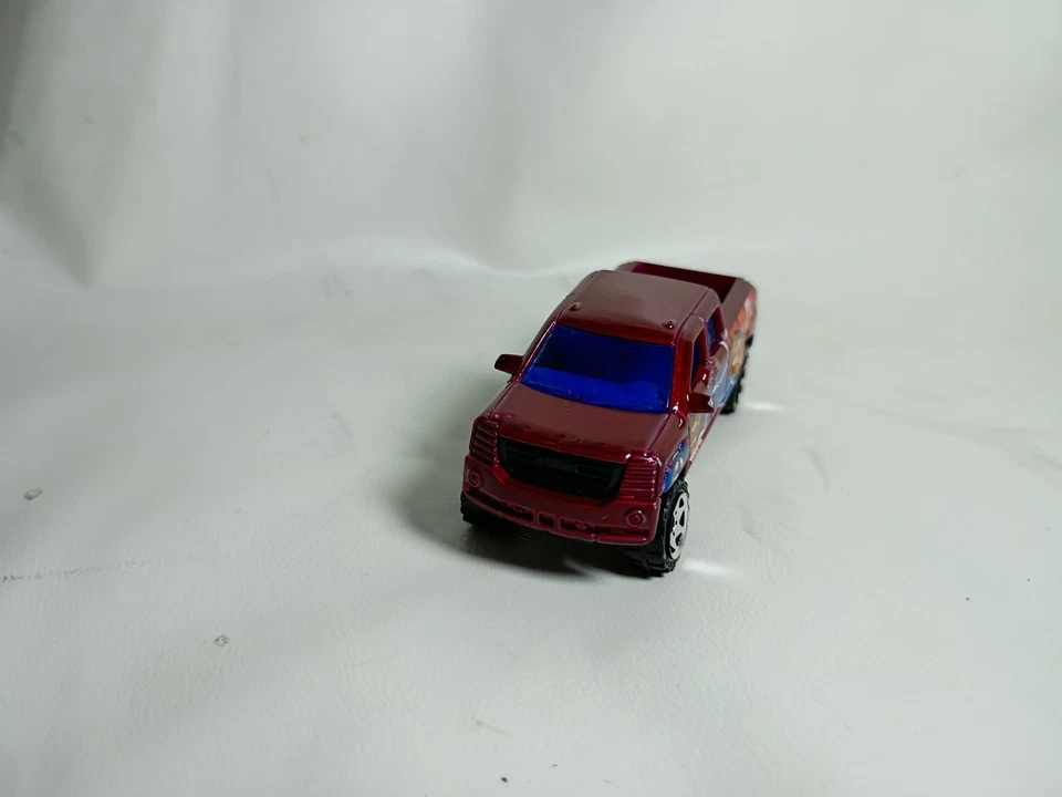 Matchbox GMC Terradyne Pickup Truck – Superman Graphics – Red/Blue – Pre-Owned - Image 2 of 4