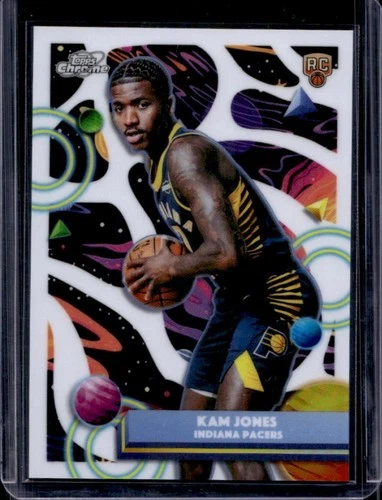 2025-26 Topps Cosmic Chrome Kam Jones RC White Hole Refractor Rookie #31 Pacers