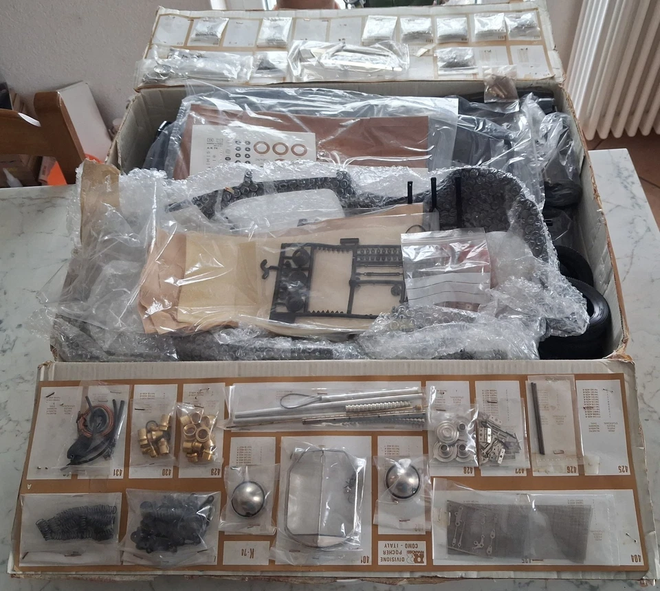 MERCEDES BENZ 500 K CABRIOLET 1935 POCHER RIVAROSSI Rif. K74 SCALA 1/8 - Immagine 2 di 4