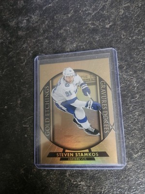 2020-21 Tim Hortons Collector's Series Gold Etchings Steven Stamkos Card# G-13