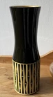 Tall Vintage Hornsea Pottery Impressed Vase Bamboo 14”  John Clappison 1960's