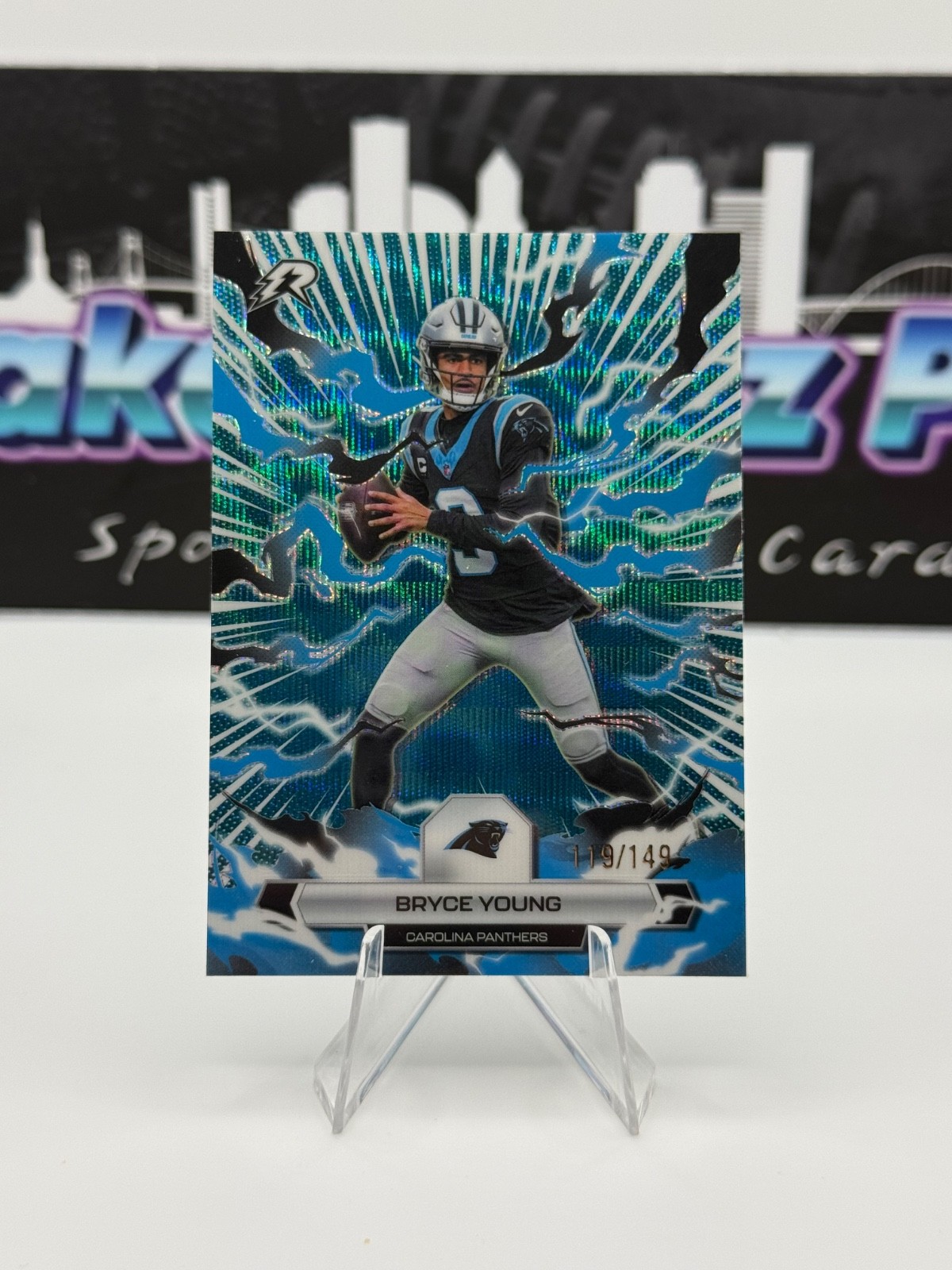 2025 Topps Resurgence - Bryce Young Aqua Surge /199