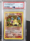 1999 Pokemon Base Set Unlimited CHARIZARD#4-HOLO PSA 2 Good  Vintage TCG