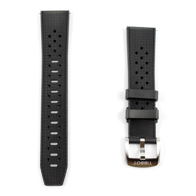 Tissot Black Rubber Strap Seastar 1000 GMT T120852 T603049628 20mm
