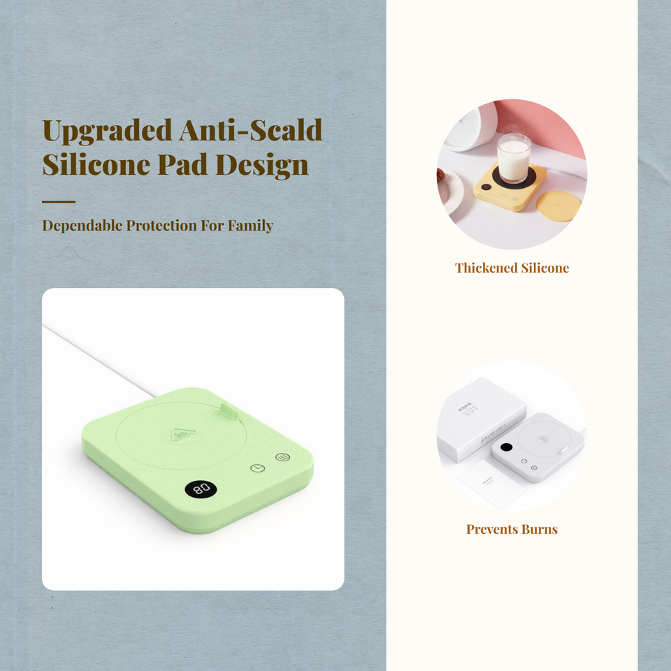 MQUPIN Chauffe-tasse Pour Bureau Chauffe-tasse à Café Automatique Avec