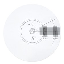 Acrylic Turntable Phonograph Cartridge Alignment Protractor Mat Anti-sliding ...