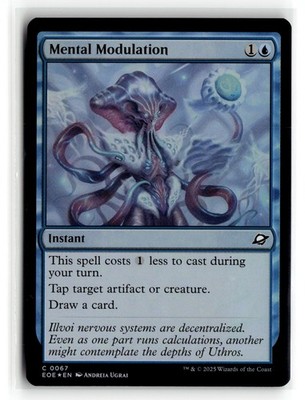 Mental Modulation Foil C Edge of Eternities 67 NM