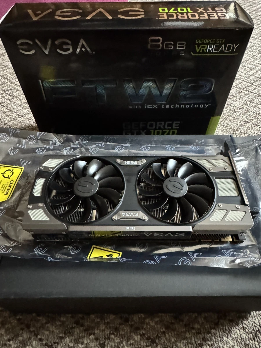 EVGA NVIDIA GeForce GTX 1070 8 GB Memory Computer Graphics Cards