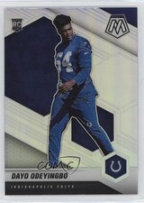 2021 Panini Mosaic Rookies Silver Prizm Dayo Odeyingbo #357 6ts